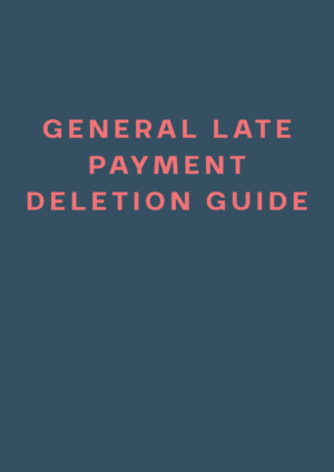 General Late Payment Deletion Letter