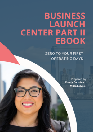 Cover Pages Ebook The Business Launch Blueprint Part 1 (Ebook Only - NO Templates included) Spanish