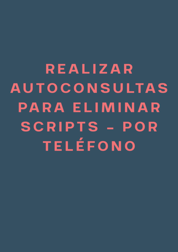 Do-It-Yourself Inquiry Deletion Guide – Over The Phone Disputes (Spanish)