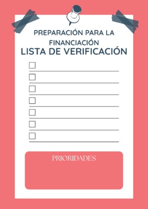 Funding Readiness Checklist - Spanish