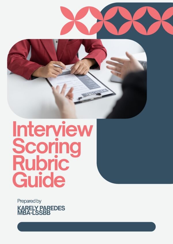 Interview Scoring Rubric Guide™ (EN)