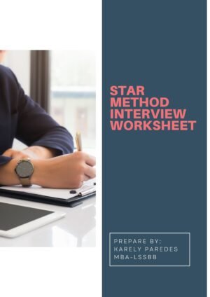 STAR Method Interview Worksheet™ (EN)