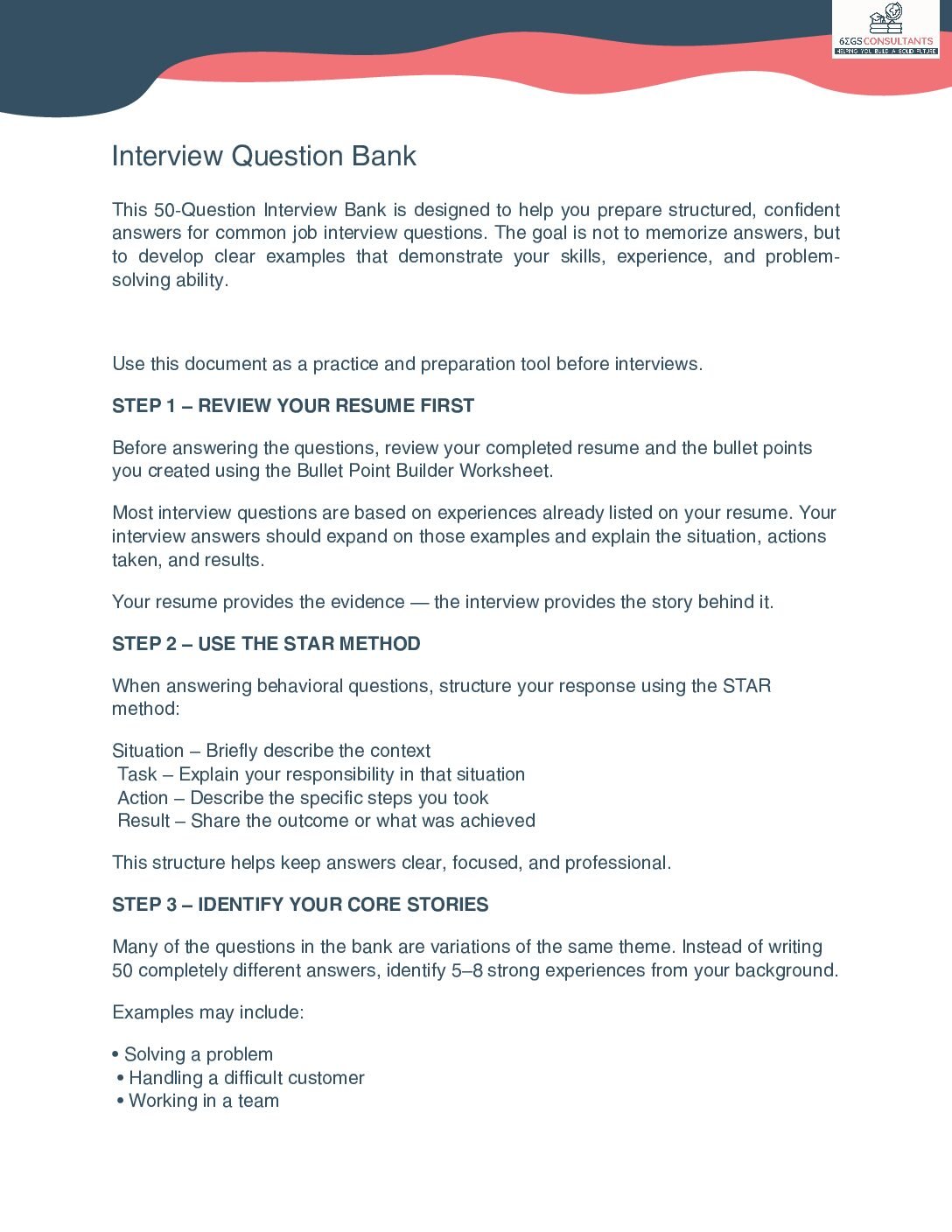 50 Interview Questions Bank™ (EN)