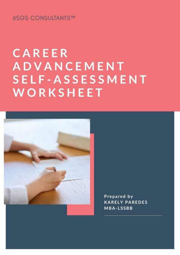 Career Advancement Self-Assessment Worksheet™ (EN)