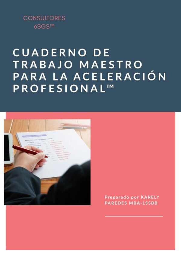 Career Acceleration Master Workbook™ (EN)