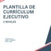 Executive Resume Templates — 2 Levels™ (EN)