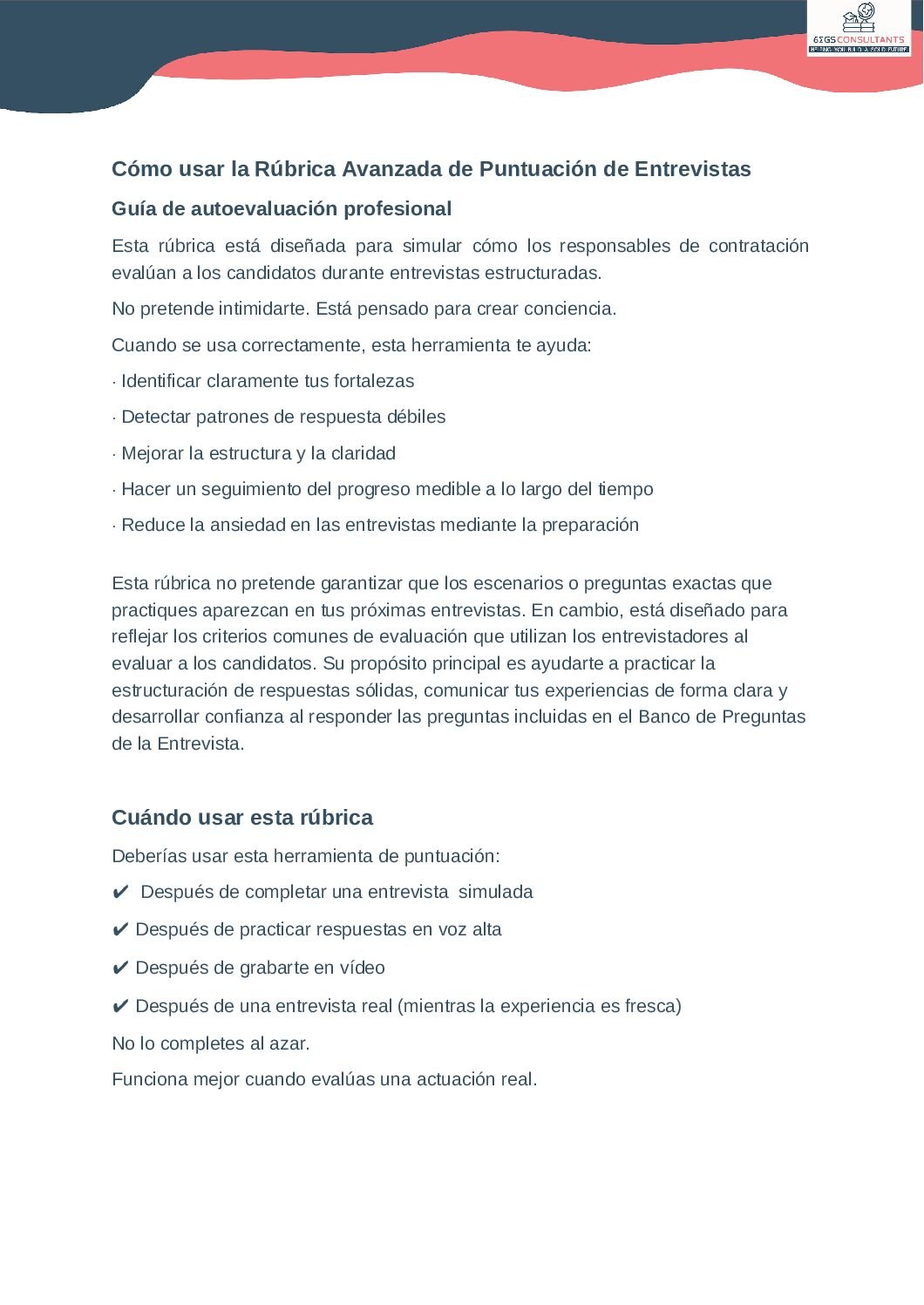 Interview Scoring Rubric Guide™ (EN)